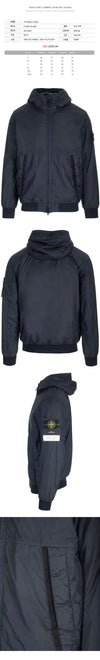 STONE ISLAND ストーン 23FW ワッペン パッチ クランクル ラプス ジャケット ネイビー 791540823 V0020 59678024 [P]