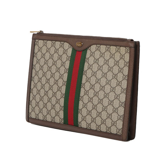 GUCCI 523359 GGスプリーム オフィディア ポートフォリオ クラッチバッグ/31051-2 59897422