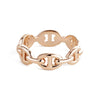 Hermes Chandail Ring Rose Gold Small Model H110025B 00051 154161255 [P]