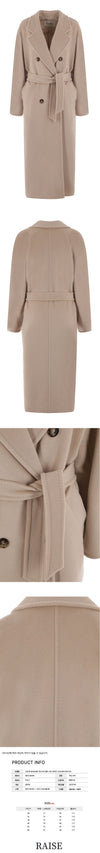 MAXMARA カシミヤ ベルト コート ベージュ 2310180139 032 59940721 [P]