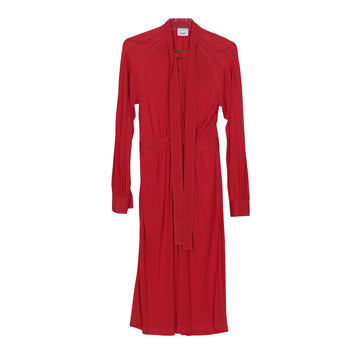 Burberry Red Jersey Tie Dress 38 59804886