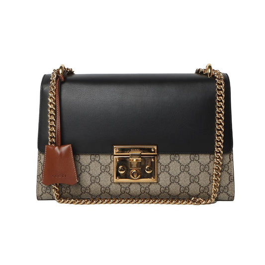 GUCCI 409486 GGスプリーム パドロック ショルダーバッグ ラージ/31074-1 59991480