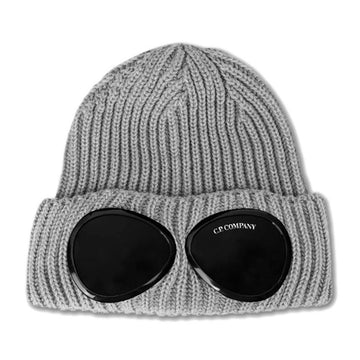 CP COMPANY CP 23FW Signatur Goggle Wollmütze Grau 15CMAC122A 005509A M93 60015935