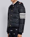 Thom Browne Diagonal Goose Down Padding Jacket stamp: MJD061X 05411 415 60143911 [P]
