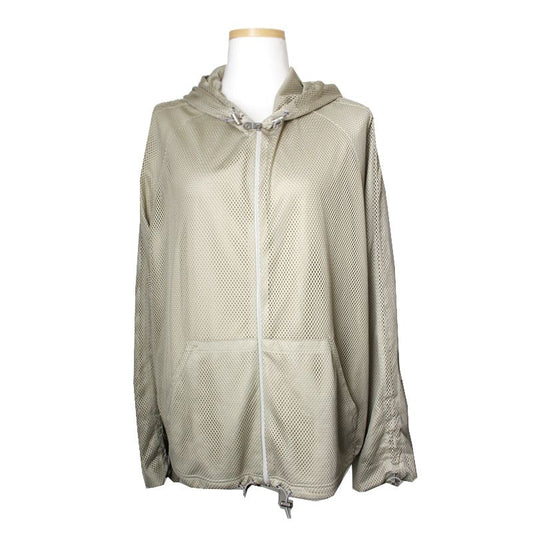 CHANEL Olivegrüner Mesh-Hoodie 55 66 60211242