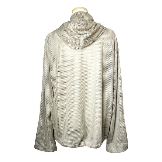 CHANEL Olivegrüner Mesh-Hoodie 55 66 60211242