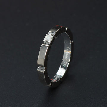 Cartier White Gold 1P Diamond Maillon Panther Wedding Ring 49 (31031-1) 60284618