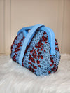 Bottega Veneta Bubble Point Fabric 2WAY Bag Blue A+ 60285294 [P]