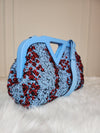 Bottega Veneta Bubble Point Fabric 2WAY Bag Blue A+ 60285294 [P]