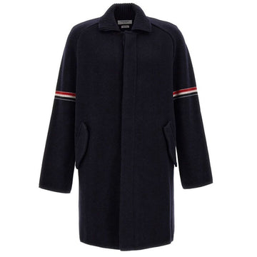 Thom Browne 22FW Milano RMB Arm Band Wool Coat MKJ083A Y1019 415 48463412