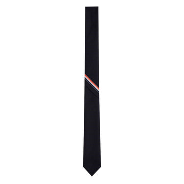 THOM BROWNE Klassische Dreilinie Selvedge Wollkrawatte MNL021A F0147 415 60386734 [P]