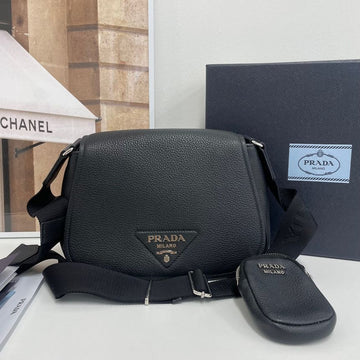 PRADA ビテロポケットショルダーバッグ (1BD293) 60466162 [P]