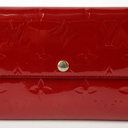 Louis Vuitton Monogram Vernis Leather Sarah Wallet M90208 60420725
