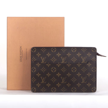 LOUIS VUITTON Monogram Pochette Homme Clutch Second Bag 5123 60683095