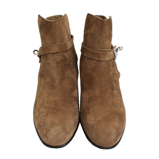 HERMES Kelly Wildleder Stiefeletten 36 60749331