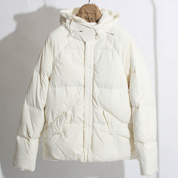 TEN C Arctic Daunenjacke mit Kapuze Weiß 17CTCUC03075 003780 101 60755102