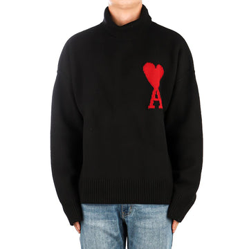 AMI Herzlogo Strickpullover für Herren (BFUKS406 018 009) 60823858