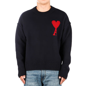 AMI Heart Logo Knit (UKS006 018 005) 60823860