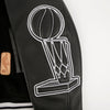 LOUIS VUITTON 1A90L6 ブラック レザー NBA バスケットボール ジャケット 56 60531456 [P]