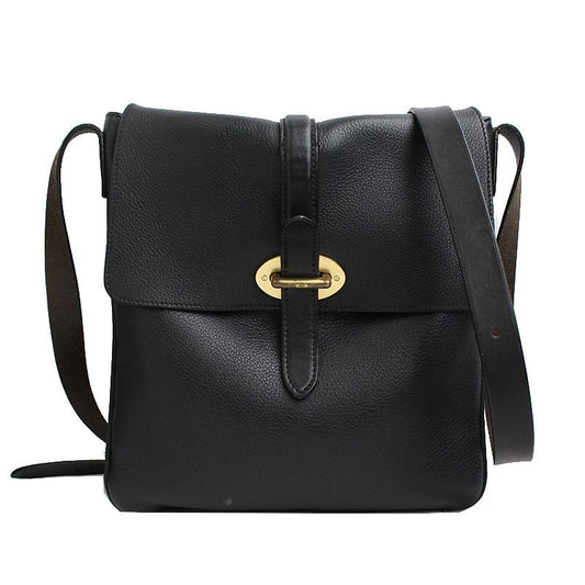 MULBERRY ブラックレザー スモールクロスバッグ 60824105
