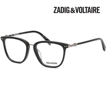 ZADIG & VOLTAIRE メガネフレーム VZV204 0700 ブラックプラスチックフレーム 60824171