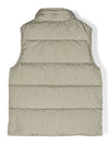CP Company Kids Detachable Cable Vest Padding Silver Brown 60926616 [P]