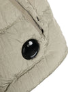 CP Company Kids Detachable Cable Vest Padding Silver Brown 60926616 [P]