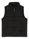CP Company Kids Detachable Cable Vest Padding Silver Brown 60926616 [P]