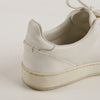 LOUIS VUITTON 1A52EM ホワイトレザーフロントロウスニーカー 34.5 60791519 [P]