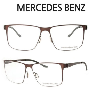 MERCEDES BENZ M2054 C Brille, leichtes quadratisches Metallgestell für Herren und Damen 60944466