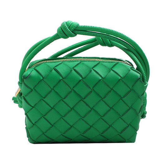 BOTTEGA VENETA ボッテガ・ヴェネタ インテッチアート カンディ ミニ ウィービング カメラバッグ 61001981