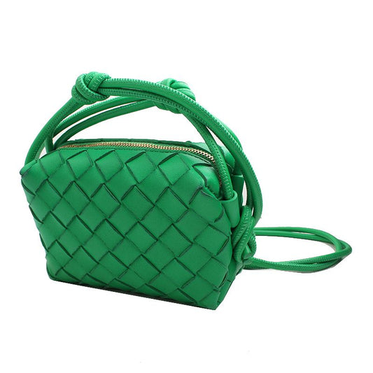 BOTTEGA VENETA ボッテガ・ヴェネタ インテッチアート カンディ ミニ ウィービング カメラバッグ 61001981