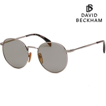 David Beckham Sunglasses DB1056FS 6LBJO Luxury Asian Fit Round Semi-Mirror 61012636