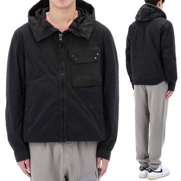 Ten C MID LAYER Nylon Casual Hooded Jacket 23CTCUC04049 999 45768452