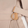 LOUIS VUITTON ウール ダミエ アジュール ショート ラップ コート 36 60996294 [P]
