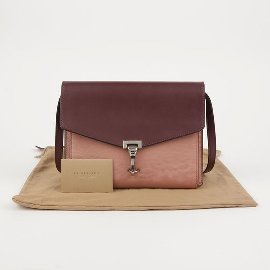 BURBERRY 4076473 ツートン レザー マッケン ショルダー 兼 クロスバッグ 60877955