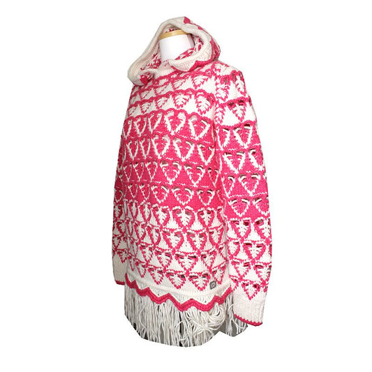 CHANEL Cashmere Silk Hooded Knit Top 55 61126718