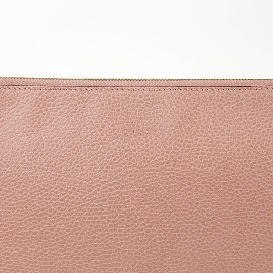 GUCCI 449653 ピンク レザー バンブー タッセル クラッチ 60877983