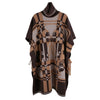 Hermes Brides de Gala Tartan Poncho 61637266 [P]