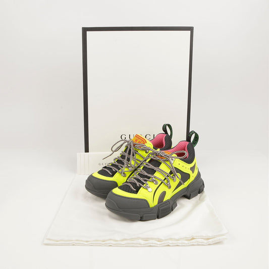Gucci Flash Track Sneakers Yellow 5.5 61217987