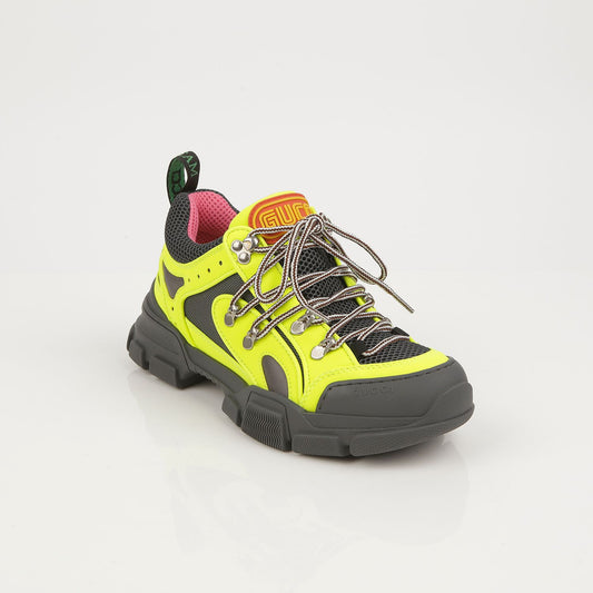 Gucci Flash Track Sneakers Yellow 5.5 61217987