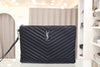 Saint Laurent Monogram Quilt Tablet Pouch Clutch 559193CWU021000 61781435 [P]