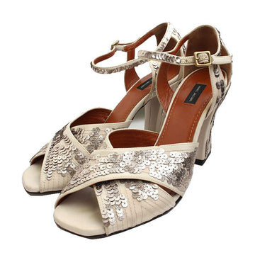 MARC JACOBS Mark Jacobs Sequin Open Toe Schuhe 37 1/2 61795054