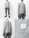 THOM BROWNE Drei-Streifen Sweatshirt / Grau (MJT085A 03377 055), Drei-Streifen Sweatshirt / Navy (MJT085A 03377 415) 62097976 [P]