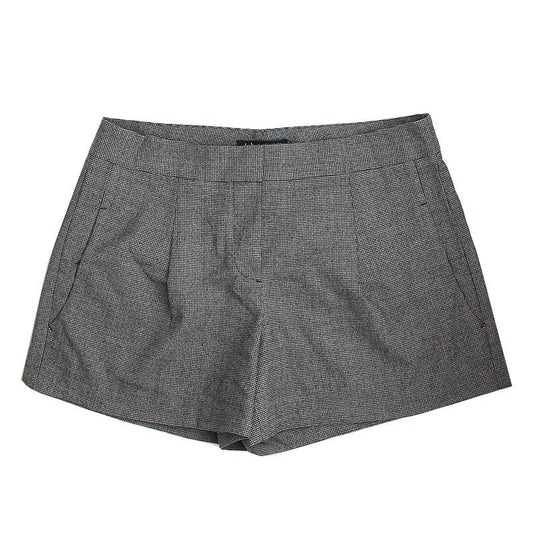 THEORY Houndstooth Wollmischung Shorts 55 66 62194679