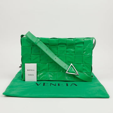 BOTTEGA VENETA Maxi Parquet Intrecciato Leder Kassetten-Crossbody-Bag 691407 61834708