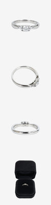 TIFFANY & CO ウェディングリング 4.5号 プラチナ ダイヤモンド 162955355 [P]