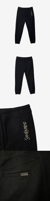 SAINT LAURENT M 736739 Schwarze Herren Trainingshose 736739 162954595 [P]