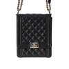 CHANEL ボーイキャビアフラップクロスバッグ AS0130 62447034 [P]