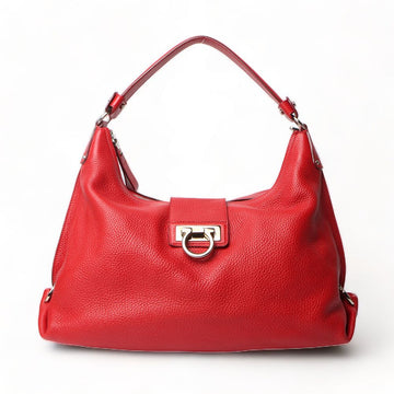 Salvatore Ferragamo 21-D757 Panisha Silver Gancini Shoulder Bag/31286-4 62558088